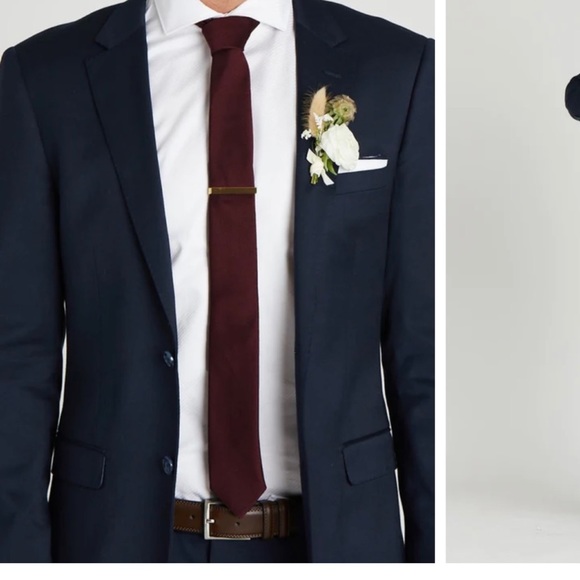 TWO BIRDY GRAY TIES - Picture 1 of 1